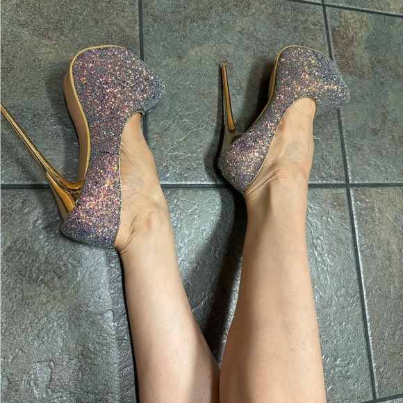 Glitter Heels US8 - Picture 5 of 14
